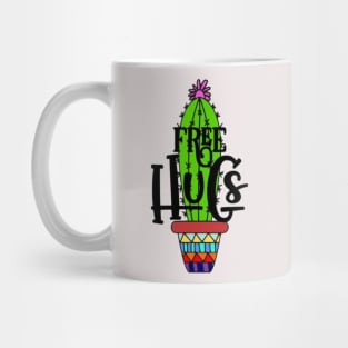 Free Hugs Cactus Mug